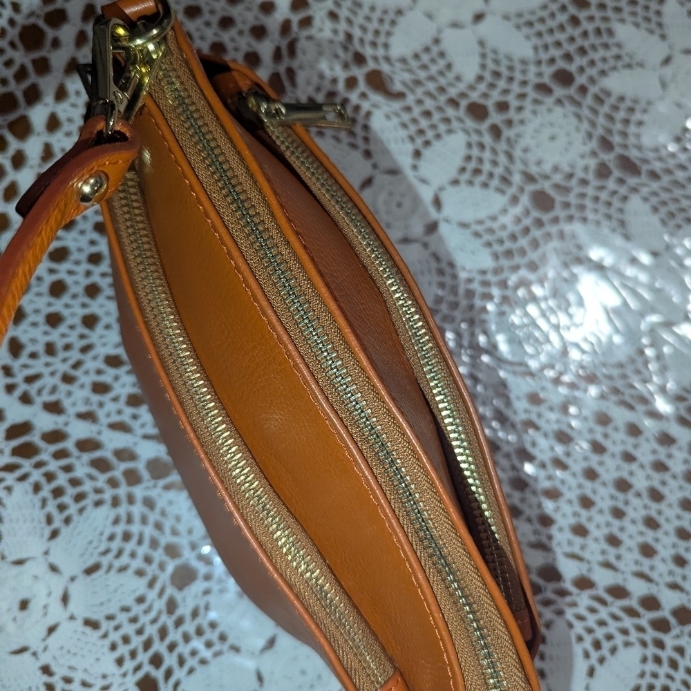 Divina FirenzeBrown Leather Handbag - Picture 5 of 7